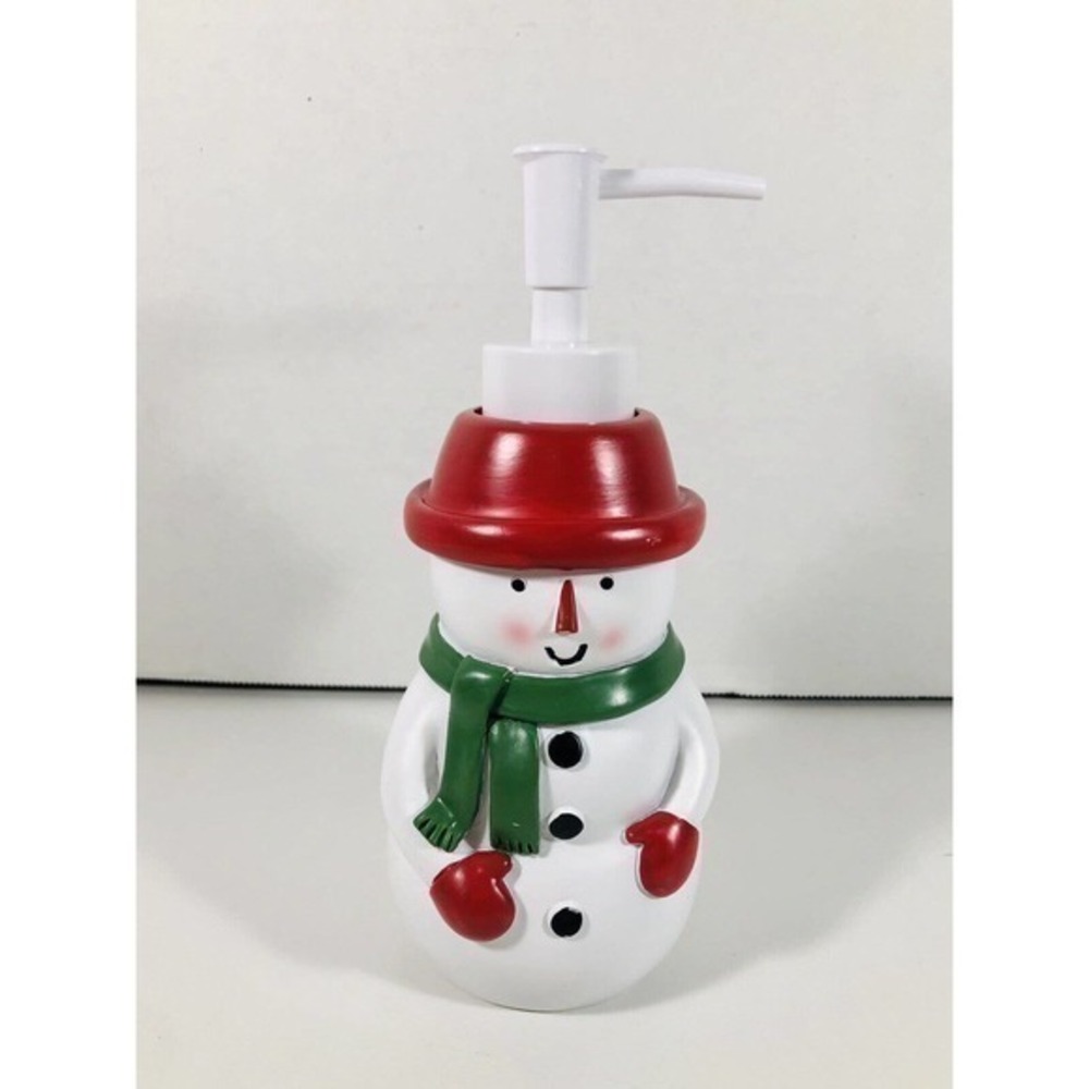 🎄Wondershop Snowman Soap Pump Dispenser For Kitchen Or Bathroom CHRISTMAS